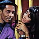 L-R: Ike Turner, Tina Turner, posed, studio, c.1966/1967